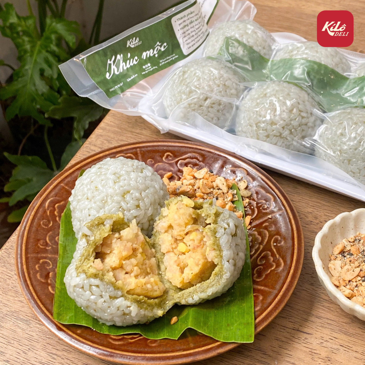 Bánh khúc mộc set 6c (cấp đông)